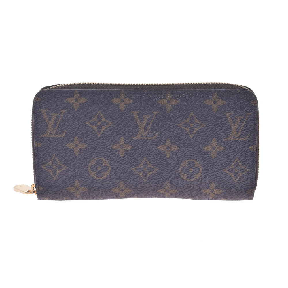 LOUIS VUITTON Monogram Zippy Wallet Fuchsia Pink Canvas Long